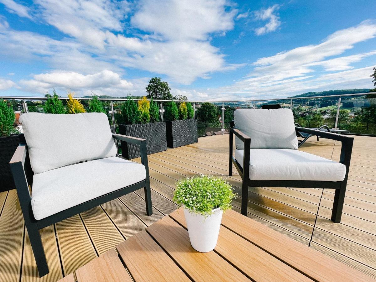 Apartamento Penthouse Sloneczna Rapsodia - Blisko Parku Zdrojowego - Duzy Taras Na Dachu - Piekny Widok - Winda - Garaz Rabka Exterior foto