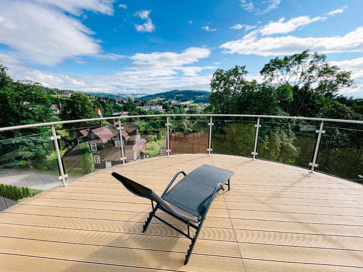Apartamento Penthouse Sloneczna Rapsodia - Blisko Parku Zdrojowego - Duzy Taras Na Dachu - Piekny Widok - Winda - Garaz Rabka Exterior foto